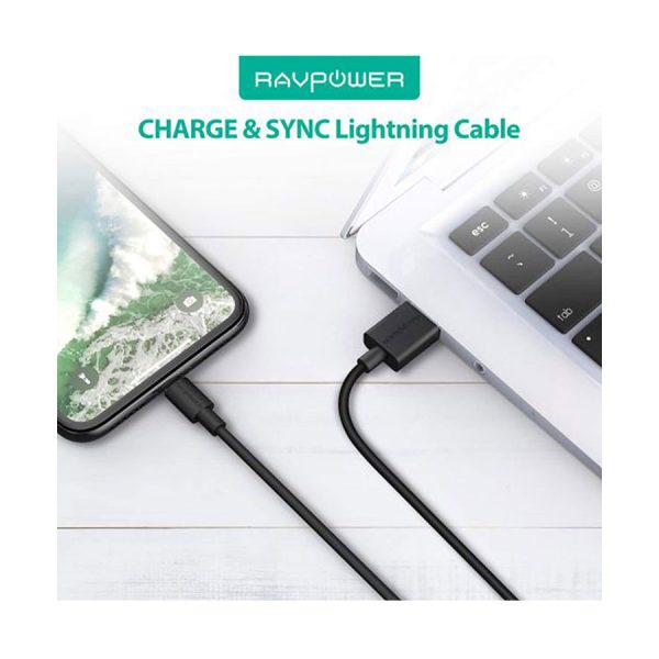 کابل راو پاور مدل RP-CB045 تبدیل USB-A به لایتنینگ