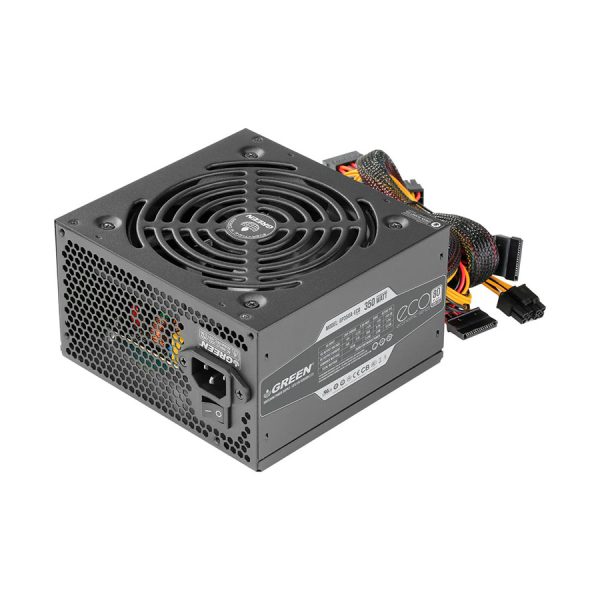 منبع تغذیه کامپیوتر غیر ماژولار گرین مدل GP350A-ECO Rev3.1