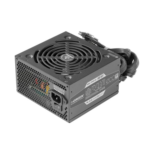 منبع تغذیه کامپیوتر ماژولار گرین مدل GP450A-ECO Rev3.1