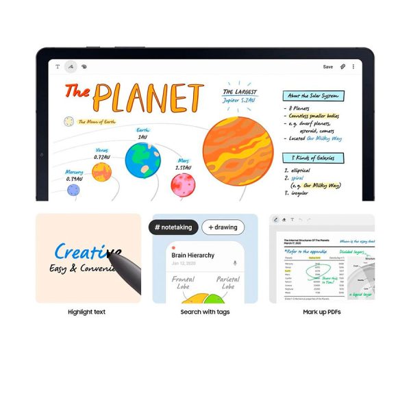 تبلت 10.4 اینچ سامسونگ مدل Galaxy TAB S6 Lite ظرفیت 64 و رم 4 گیگابایت