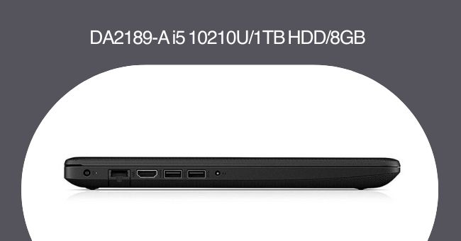 لپ تاپ 15 اینچ اچ پی DA2189-A i5 10210U/1TB HDD/8GB