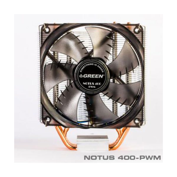 خنک کننده پردازنده گرین مدل NOTUS 400-PWM