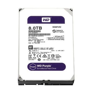 هارددیسک اینترنال 8 ترابایت وسترن دیجیتال مدل Purple WD80PURZ