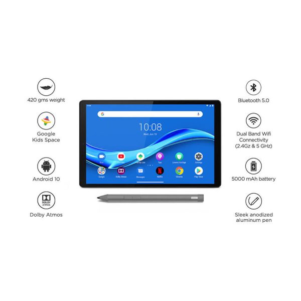 تبلت 10.1 اینچ لنوو مدل Tab M10 HD X306X ظرفیت 64 و رم 4 گیگابایت