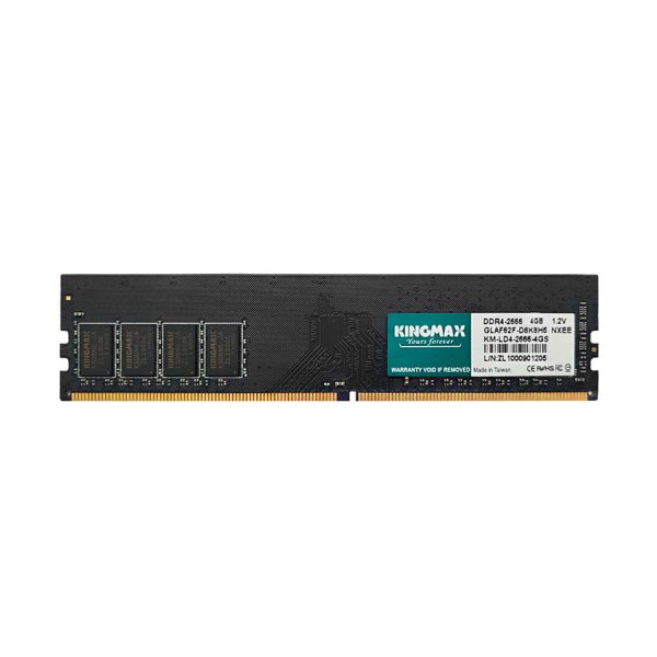 رم دسکتاپ DDR4 تک کاناله 2666 مگاهرتز کینگ مکس ظرفیت 4 گیگابایت