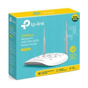 مودم روتر +ADSL2 بیسیم 300Mbps تی پی لینک مدل TD-W8968