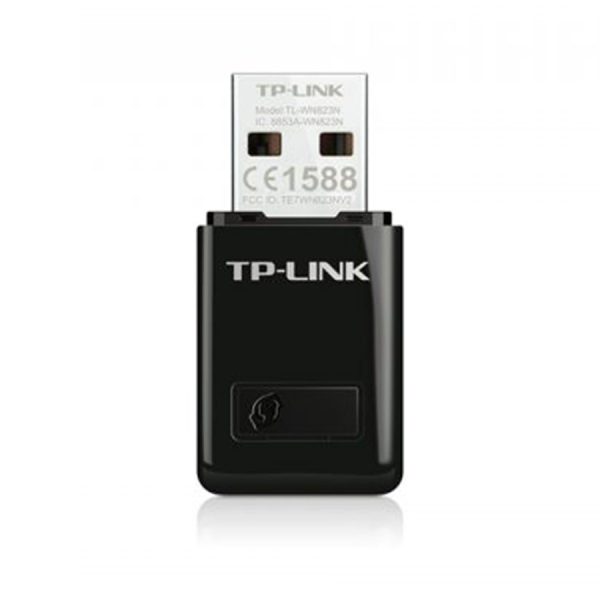 کارت شبکه USB و بی‌سیم 300Mbps تی پی لینک مدل TL-WN823N