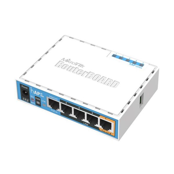 روتر و اکسس پوینت بیسیم میکروتیک مدل RB952Ui-5ac2nD hAP ac lite