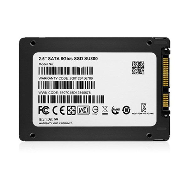 حافظه اس اس دی اینترنال ای دیتا 512 گیگابایت مدل SU800