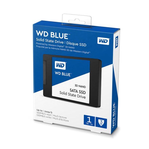 حافظه اس اس دی اینترنال وسترن دیجیتال 1 ترابایت مدل Blue WDS100T2B0A
