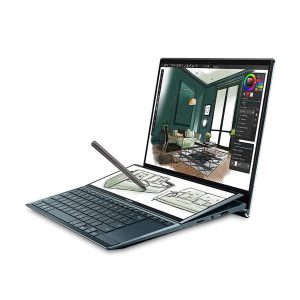 لپ تاپ 14 اینچ ایسوس ZenBook Duo UX482EG-HY364T Core i7 1165G7/16GB/1TB SSD/GeForce MX450