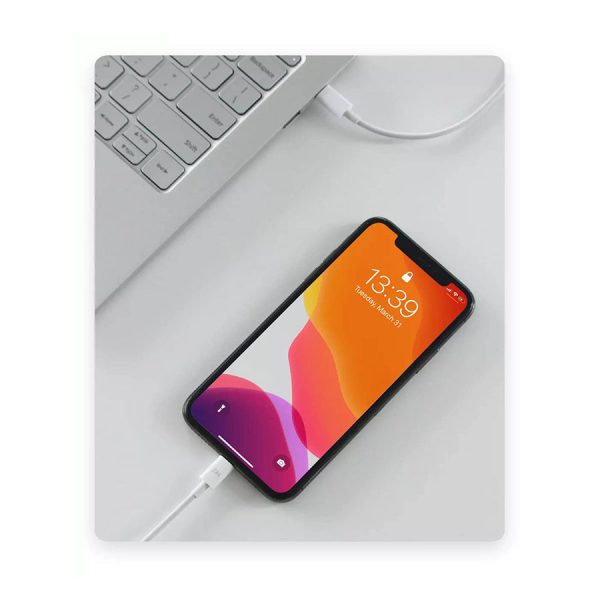 کابل شارژ تبدیل USB به Lightning زد ام آی مدل AL870