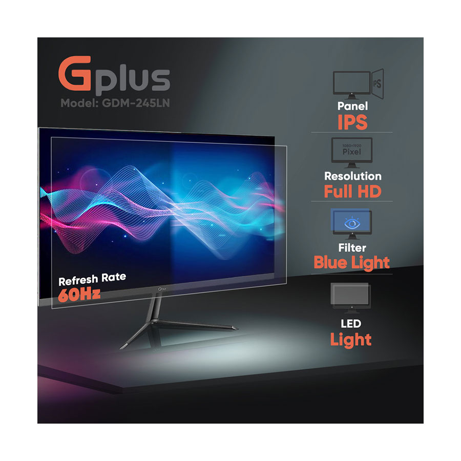 Gplus-GDM-245LN-24Inch-Full-HD-Monitor