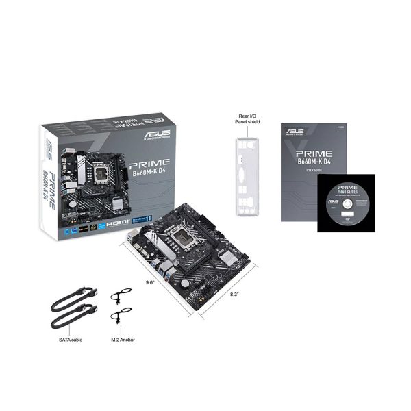 مادربرد ایسوس مدل PRIME B660M-K D4