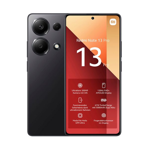 گوشی موبایل شیائومی مدل Redmi Note 13 Pro 4G ظرفیت 256 گیگابایت رم 8 گیگابایت