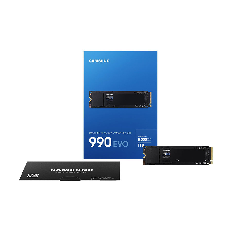 Samsung EVO 990 PCIe 4.0 NVMe M.2 2280 1TB Internal SSD (1)