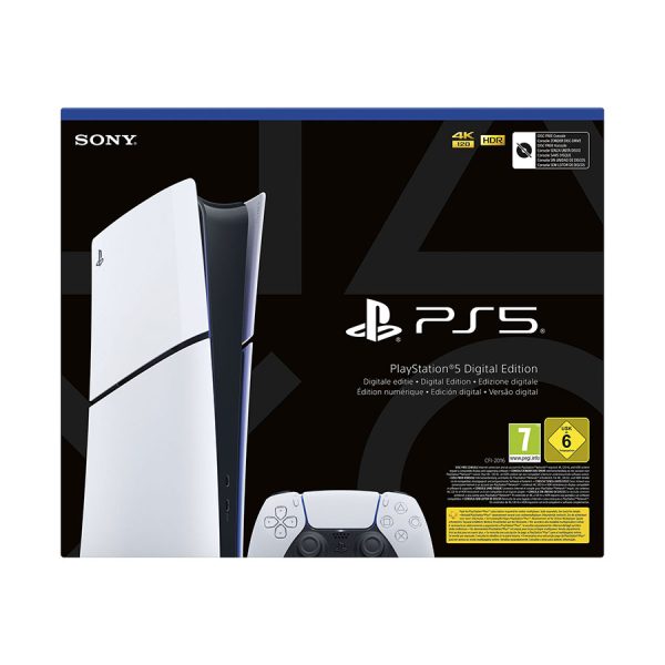 کنسول بازی سونی مدل PlayStation 5 Slim Digital Edition ظرفیت 1 ترابایت ریجن 2016A اروپا