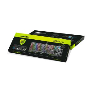 کیبورد مخصوص بازی گرین مدل GK802-RGB