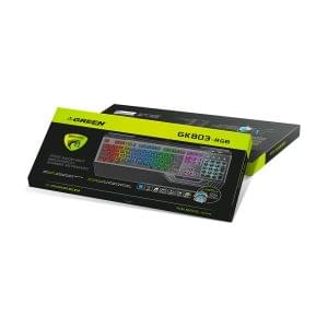 کیبورد مخصوص بازی گرین مدل GK803-RGB