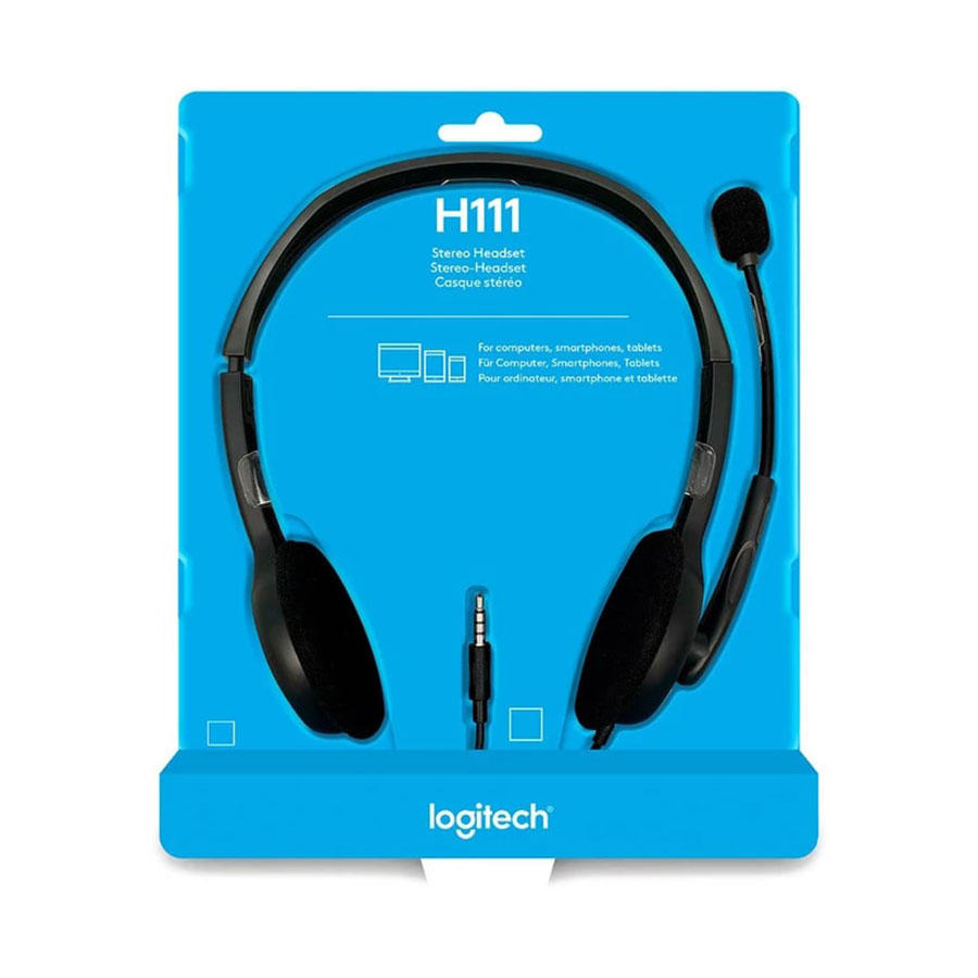 Logitech H111 Headphones (1)