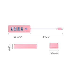 هاب 4 پورت USB 3.0 اوریکو مدل PW4U-C3-015