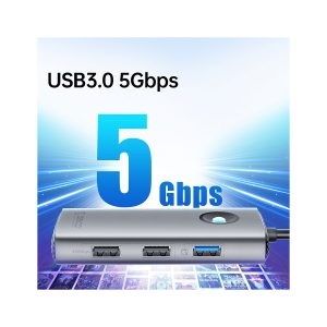 هاب 6 پورت USB-A اوریکو مدل PW11-6PCR