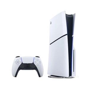 باندل کنسول PlayStation 5 Slim Region 2016A Europe به همراه دسته بازی DUALSENSE CFI-ZCT1W و پایه شارژر CFI-ZDS1 و کیف