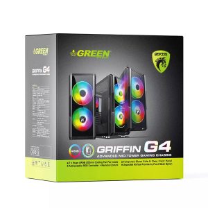 کیس کامپیوتر گرین مدل GRIFFIN G4