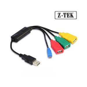 Z-TEK Four Port USB 2.0 Hub (4)