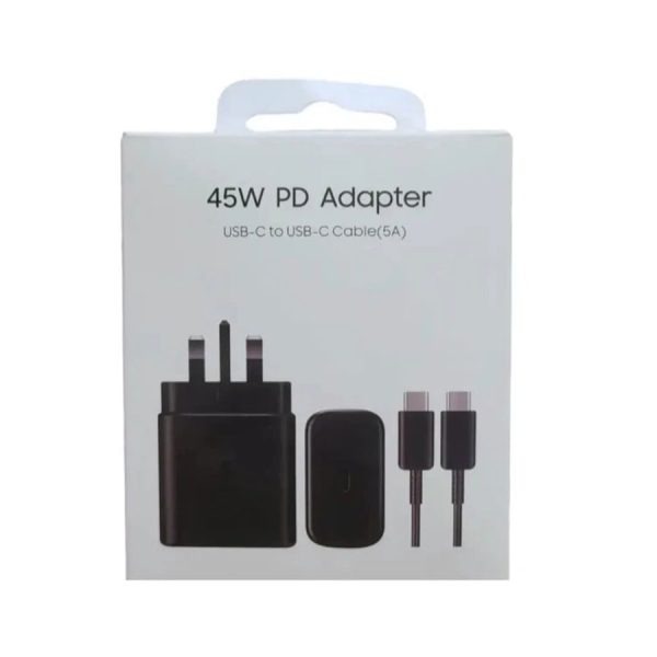 شارژر 45 وات مدل EP-TA845XBb به همراه کابل USB-C