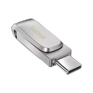 فلش مموری سن دیسک مدل Ultra Dual Drive Luxe ظرفیت 128 گیگابایت