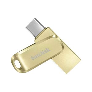 فلش مموری سن دیسک مدل Ultra Dual Drive Luxe ظرفیت 128 گیگابایت