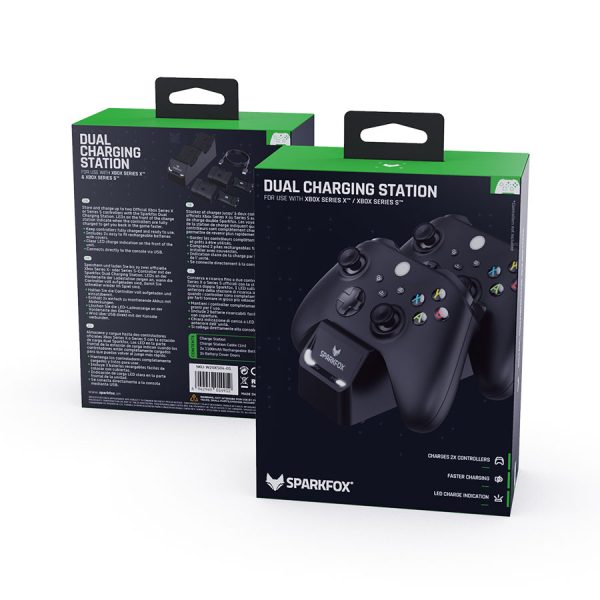 پایه شارژر اسپارک فاکس مدل W20X504 مناسب برای دسته بازی Xbox Series X / S