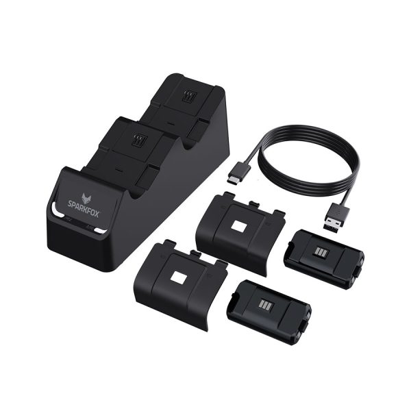 پایه شارژر اسپارک فاکس مدل W20X504 مناسب برای دسته بازی Xbox Series X / S