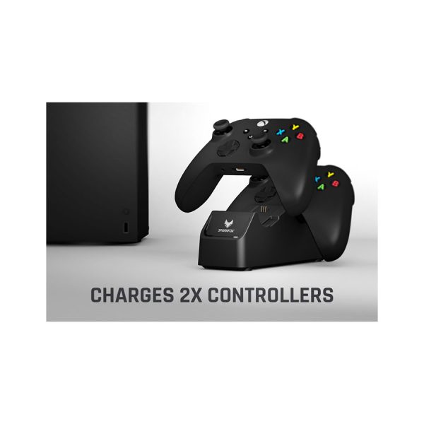 پایه شارژر اسپارک فاکس مدل W20X504 مناسب برای دسته بازی Xbox Series X / S