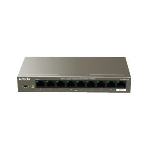 سوییچ شبکه 9 پورت PoE تندا مدل TEG1109P-8-102W