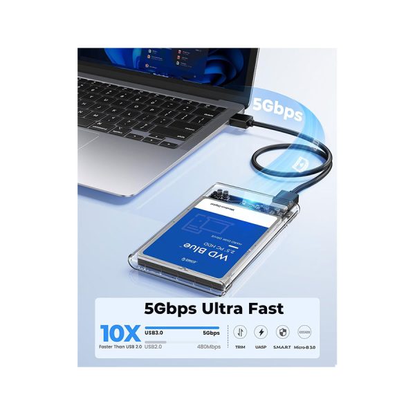 قاب اکسترنال هارددیسک 2.5 اینچی USB 3.0 اوریکو مدل 2139U3