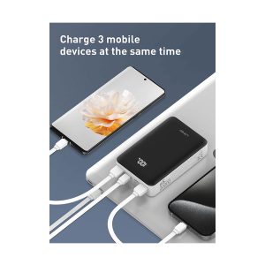 پاوربانک الدینیو مدل PQ27 ظرفیت 20000 میلی آمپر ساعت