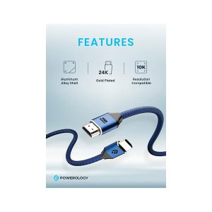 کابل HDMI پاورولوجی مدل PWHDC3M 8K طول 3 متر