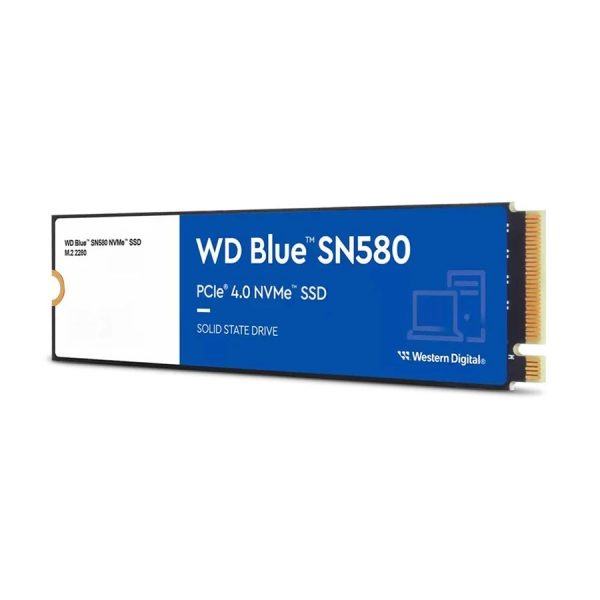 اس اس دی اینترنال PCIe Gen4 x4 وسترن دیجیتال مدل WD Blue SN580 ظرفیت 500 گیگابایت