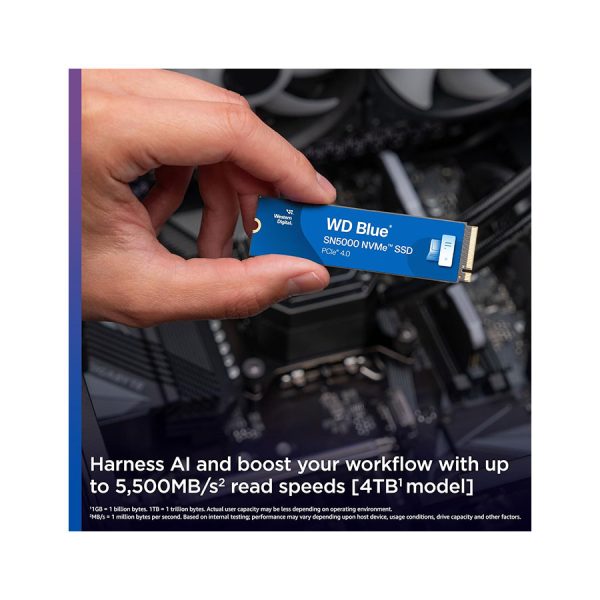 اس اس دی اینترنال PCIe Gen4 x4 وسترن دیجیتال مدل SN5000 ظرفیت 1 ترابایت