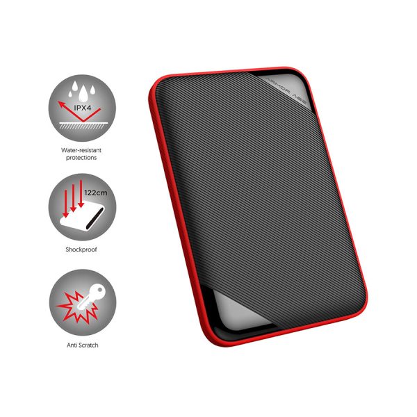 هارددیسک اکسترنال سیلیکون پاور 2 ترابایت مدل Armor A62 2TB