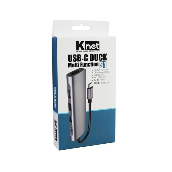 هاب 5 پورت USB-C کی نت مدل s1